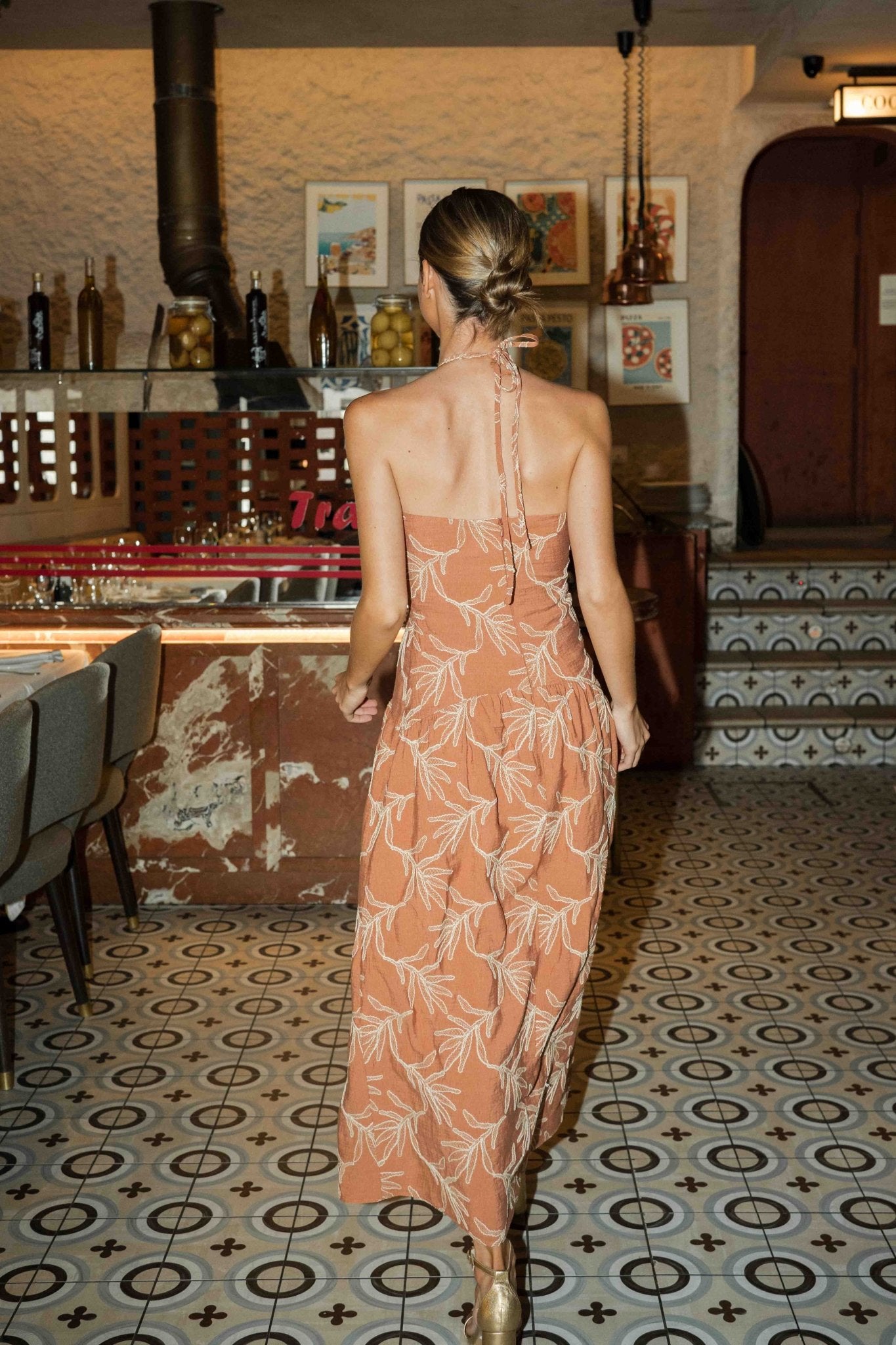 Vestido VERENA Teja - BIMANI