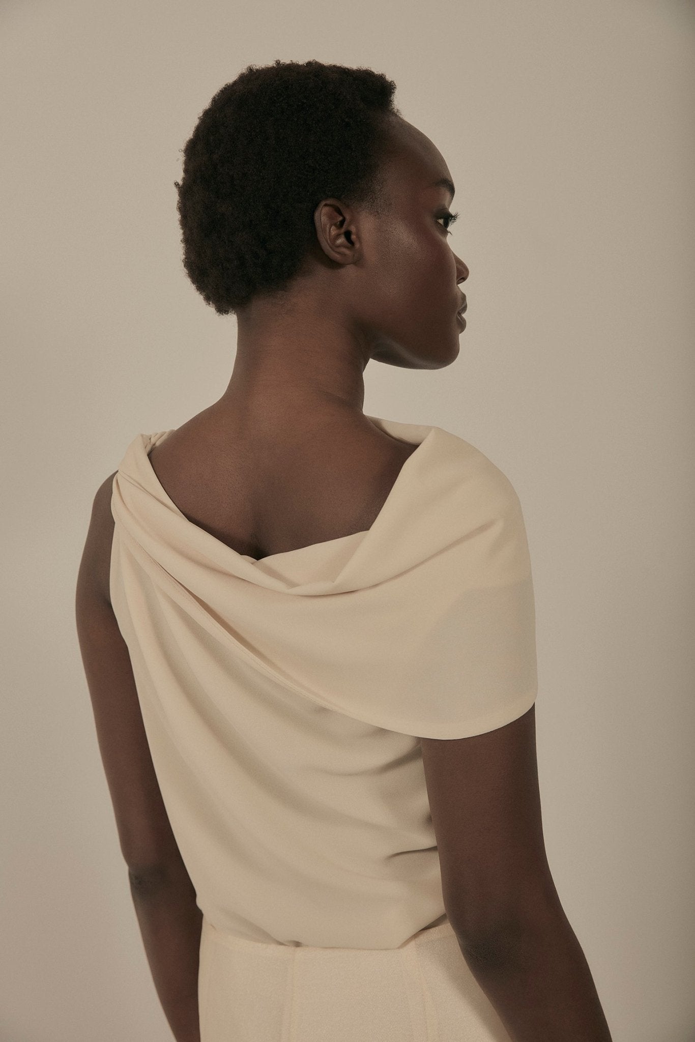 Top ÁUREA Beige Caliza - BIMANI