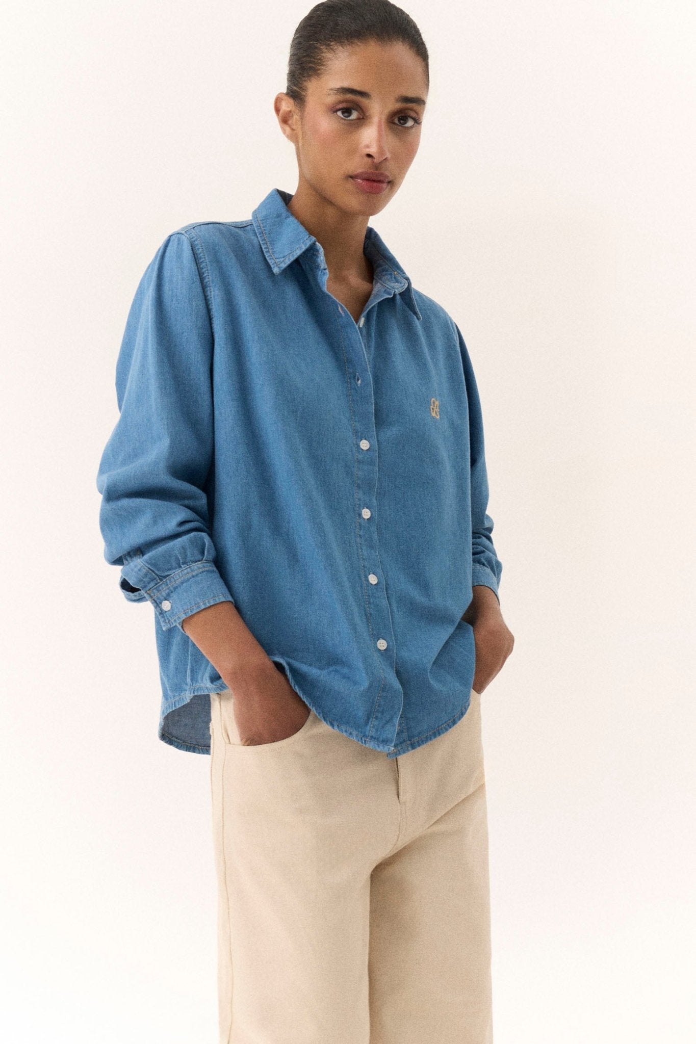 Camisa ONDA Azul - BIMANI