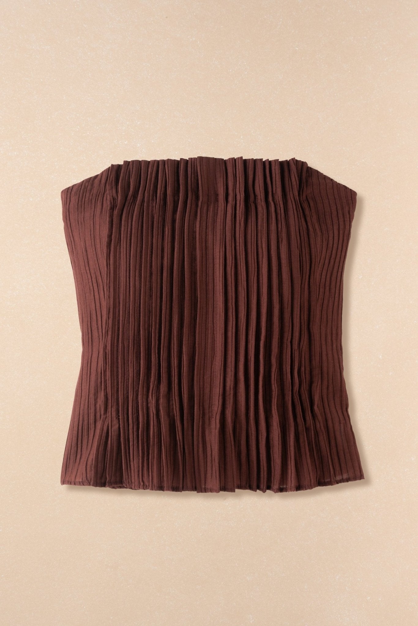 Top BARDOT TANA Marrón - BIMANI