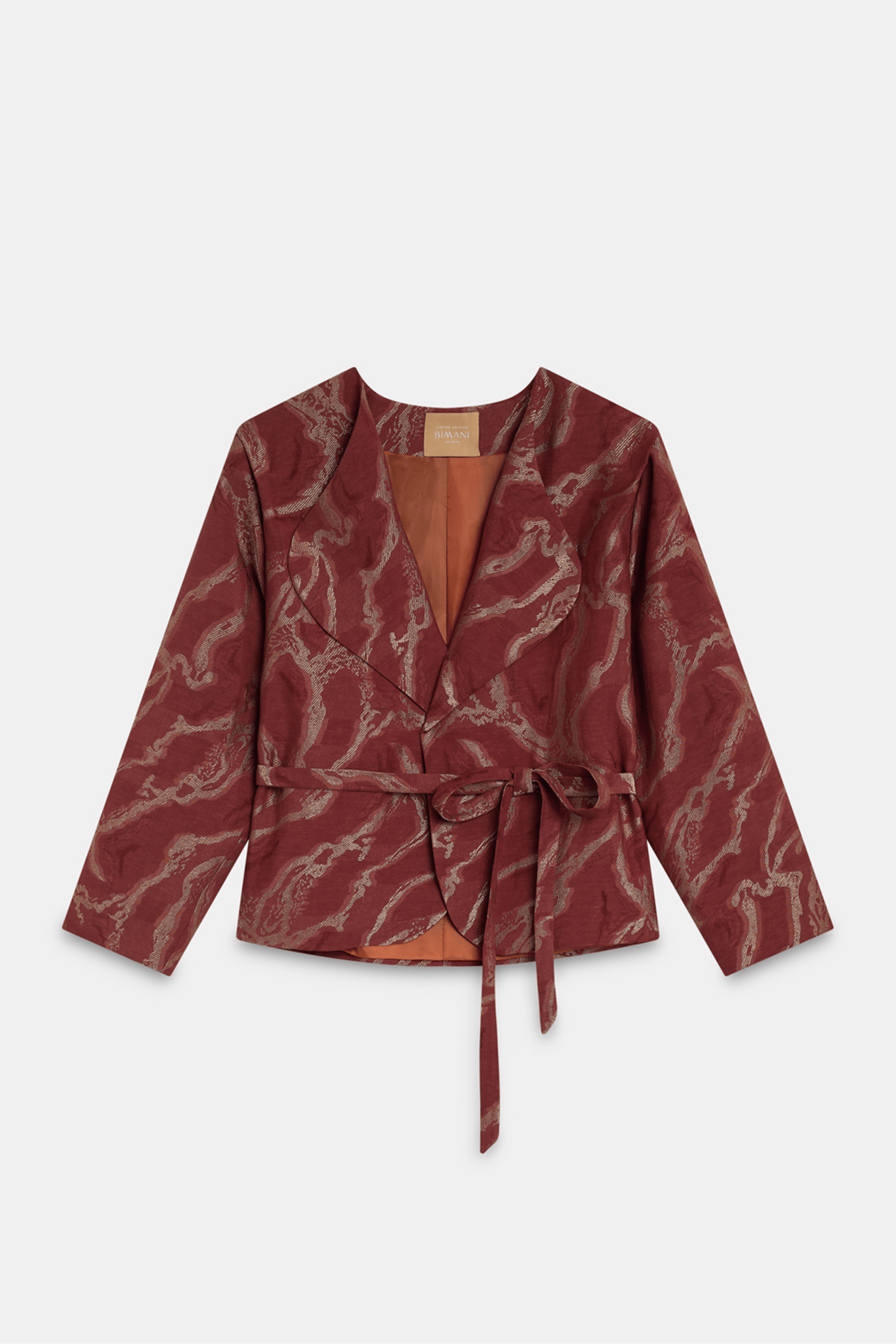 Chaqueta LIVIA Textura Empolvado - BIMANI