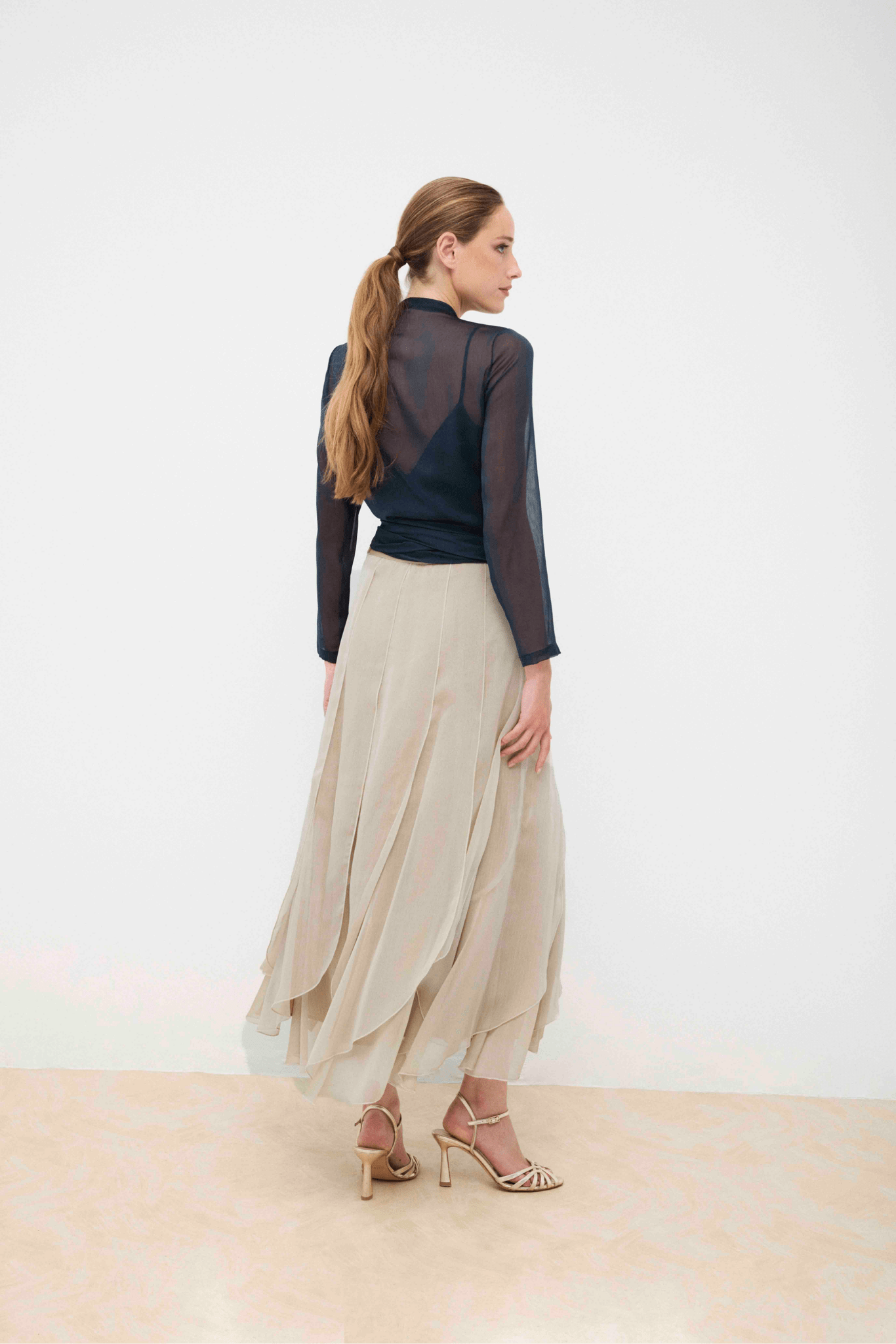 Blusa ADELA Azul Petróleo - BIMANI