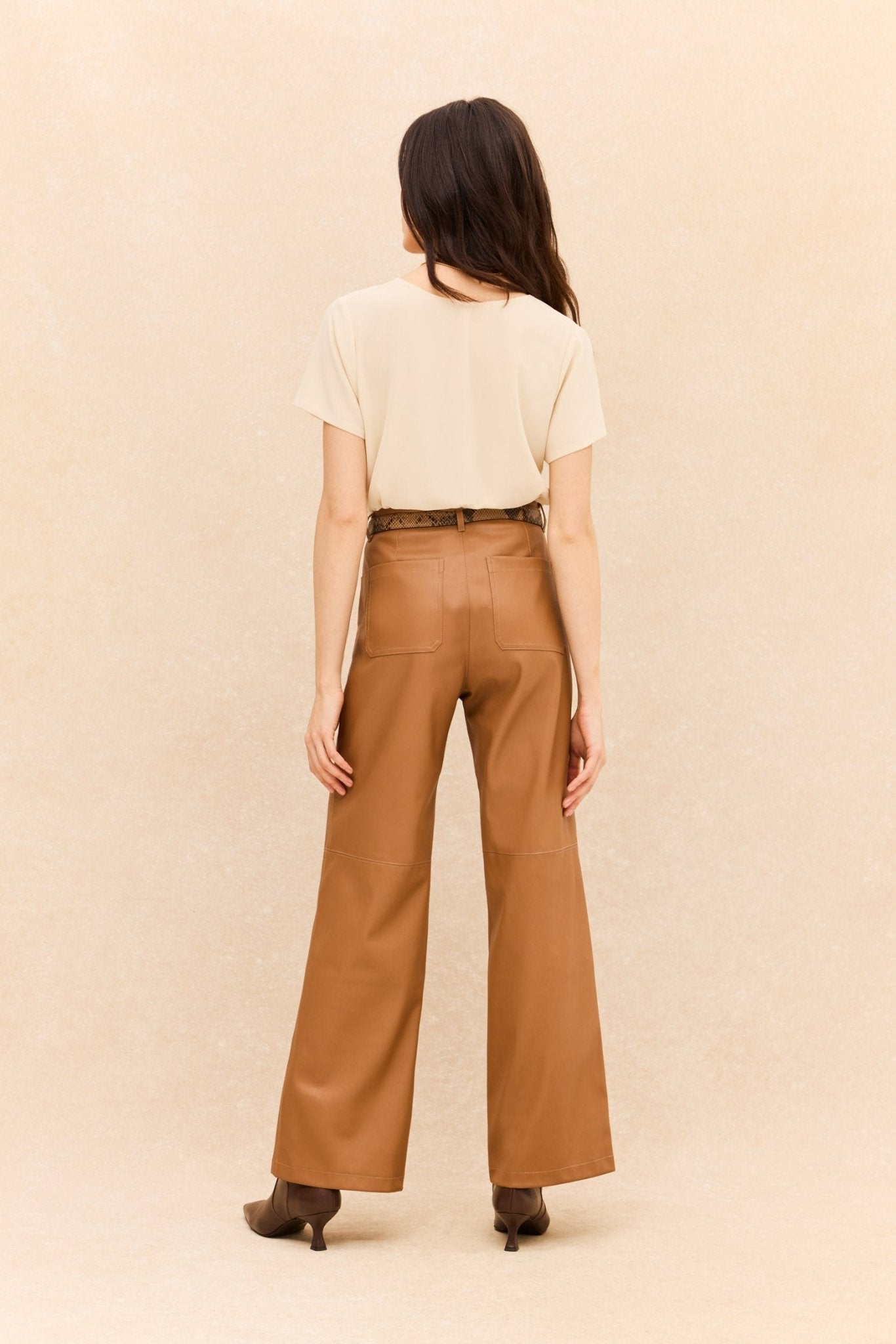 Blusa CALA Beige Caliza - BIMANI