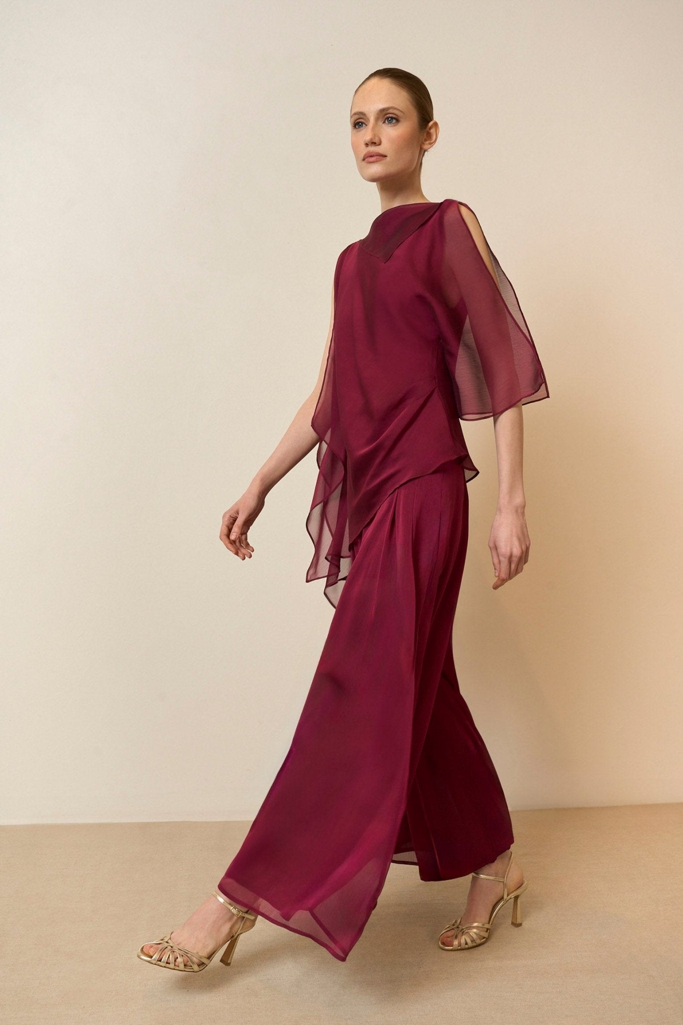 Blusa EMILIA Cereza Árida - BIMANI