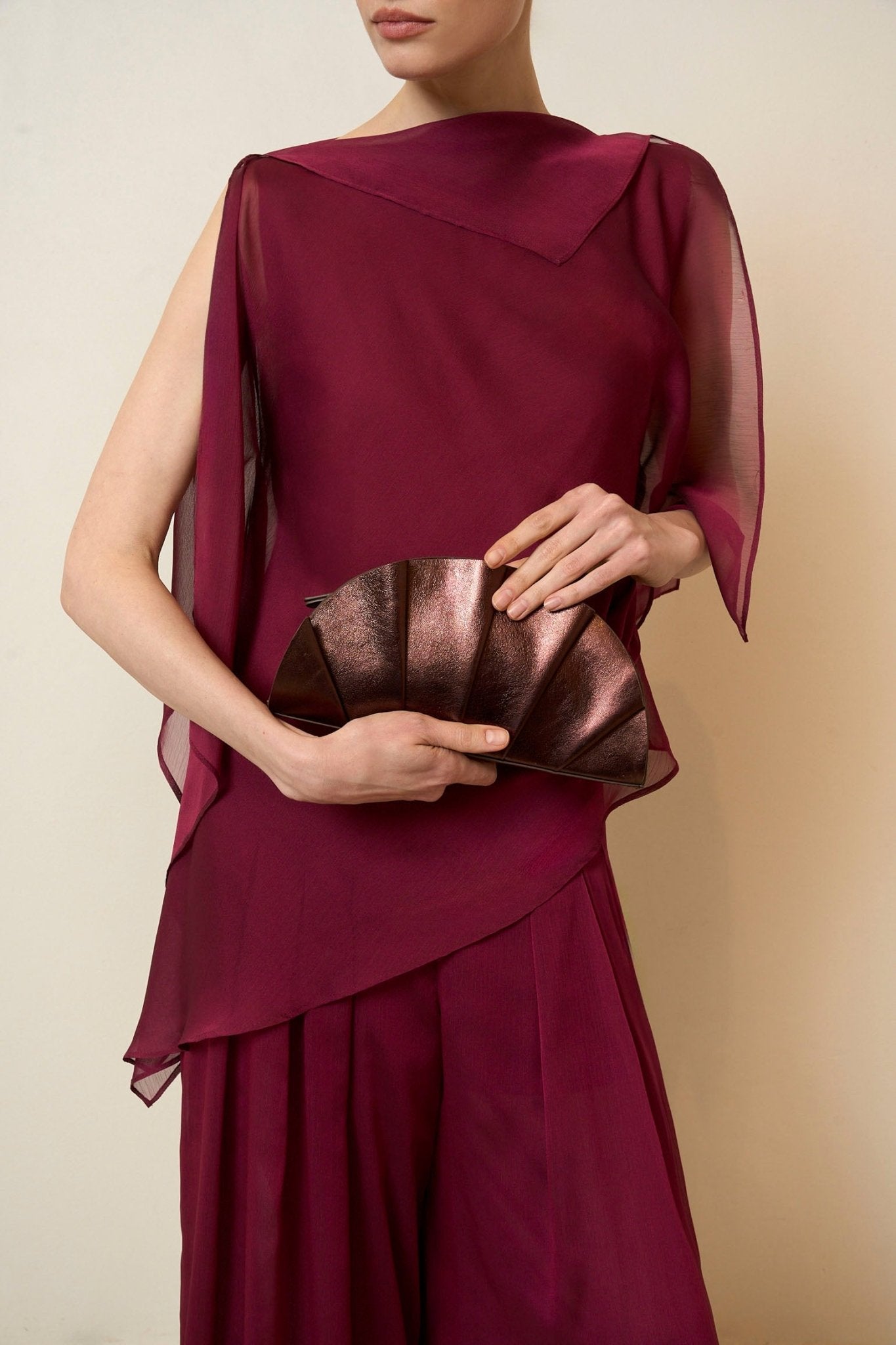 Blusa EMILIA Cereza Árida - BIMANI