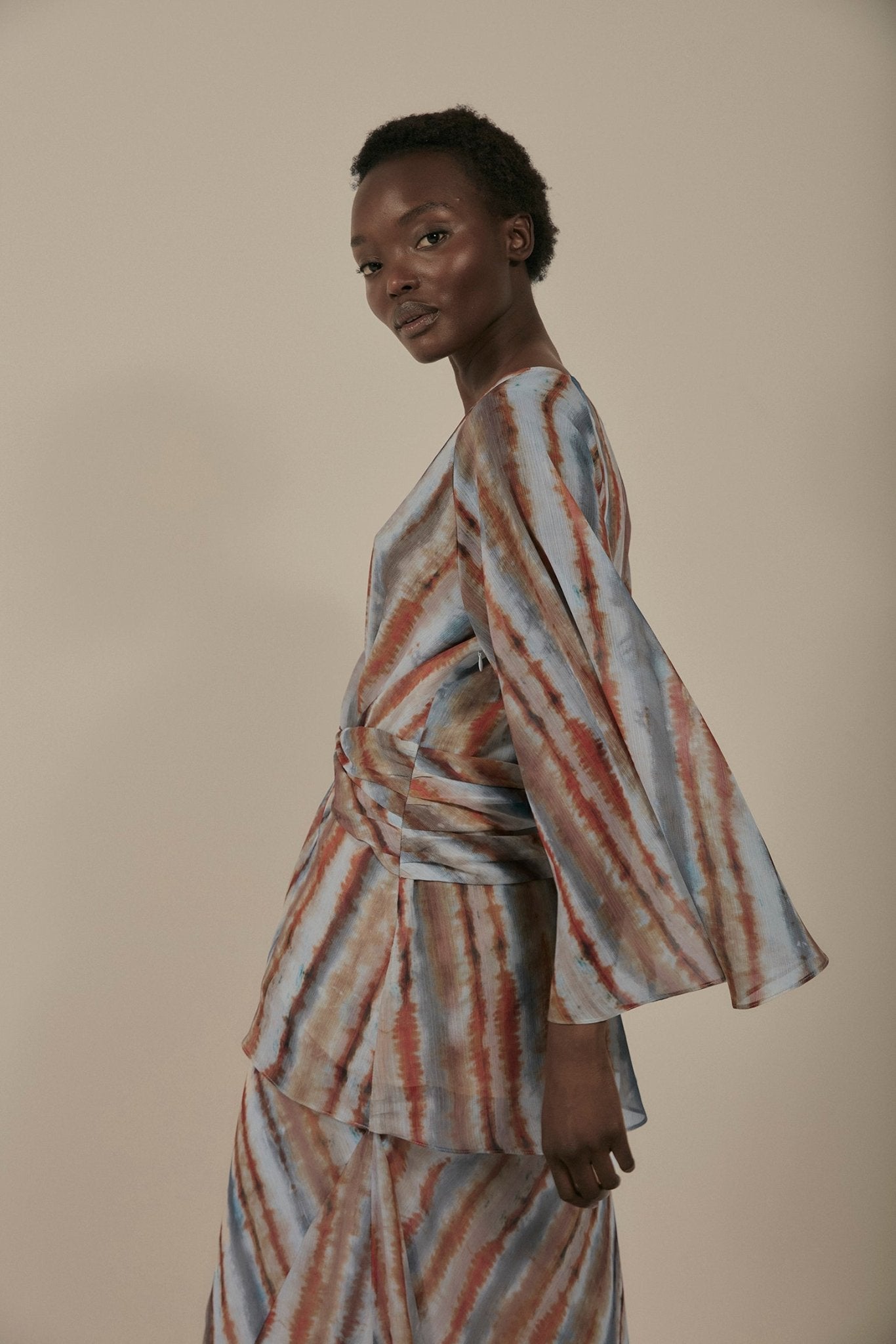 Blusa GARDE Estampado Bruma - BIMANI