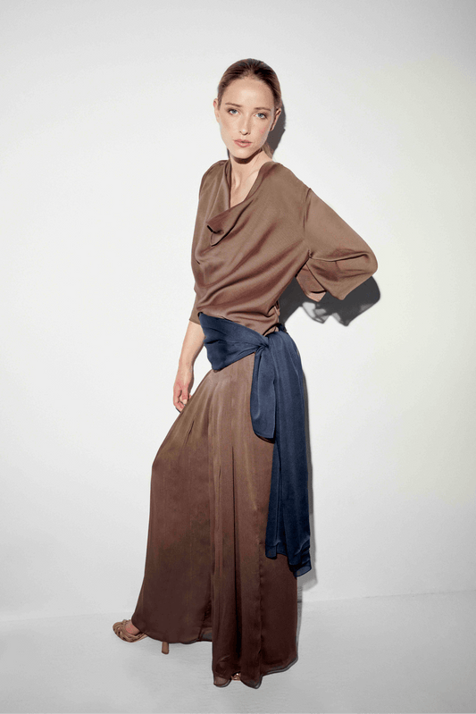 Blusa HELIANE Bronce - BIMANI