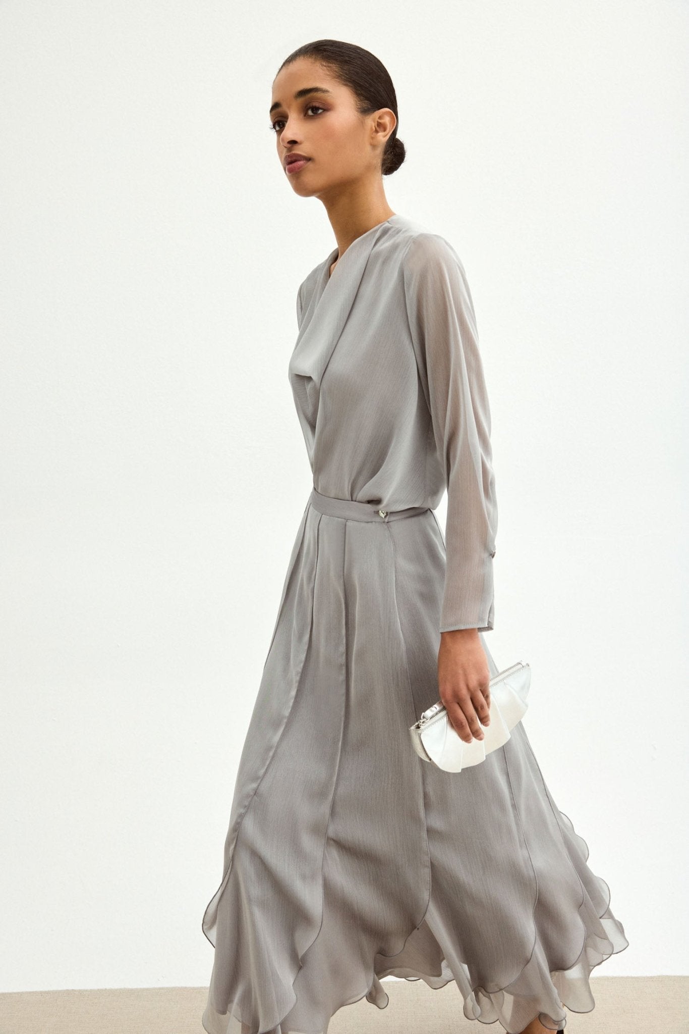 Blusa HELIANE Plata - BIMANI