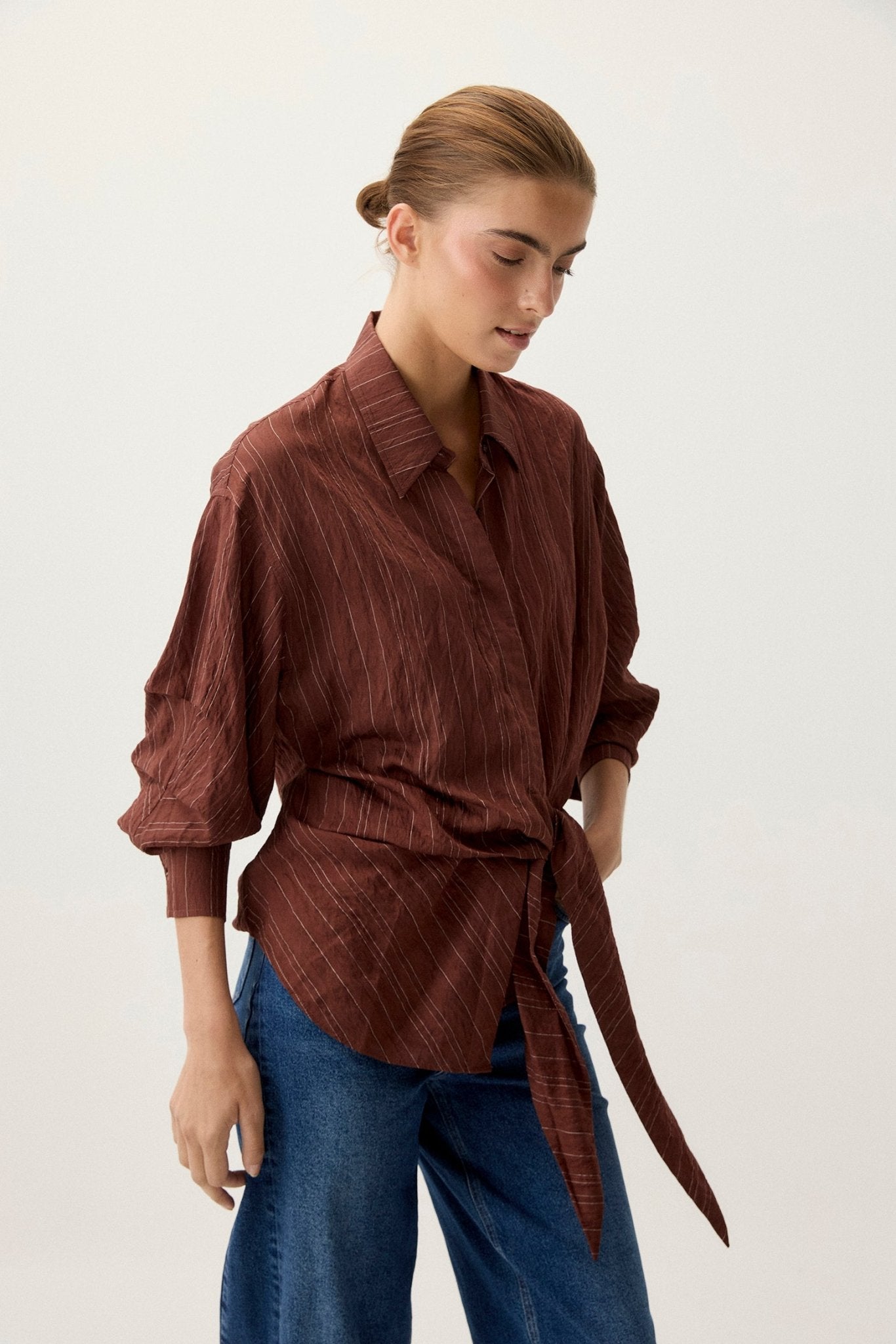 Blusa MAELLE Marrón - BIMANI