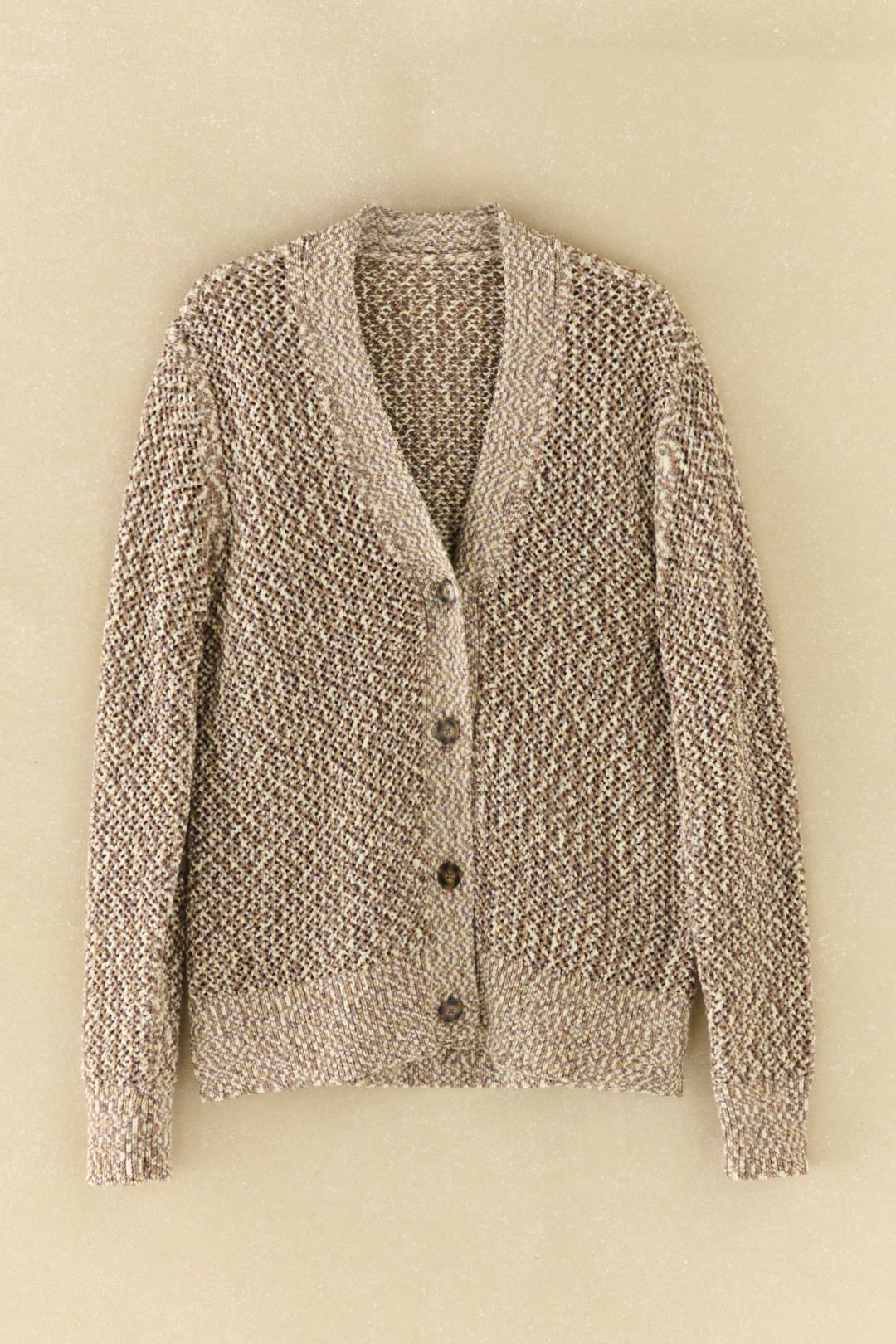 Cardigan MAINE Beige - BIMANI