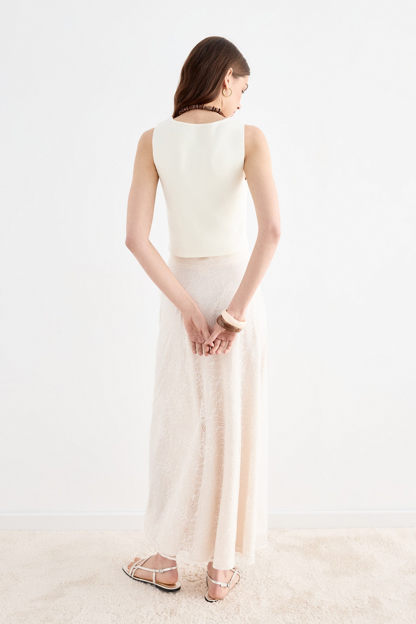 Falda FELIPA White - BIMANI