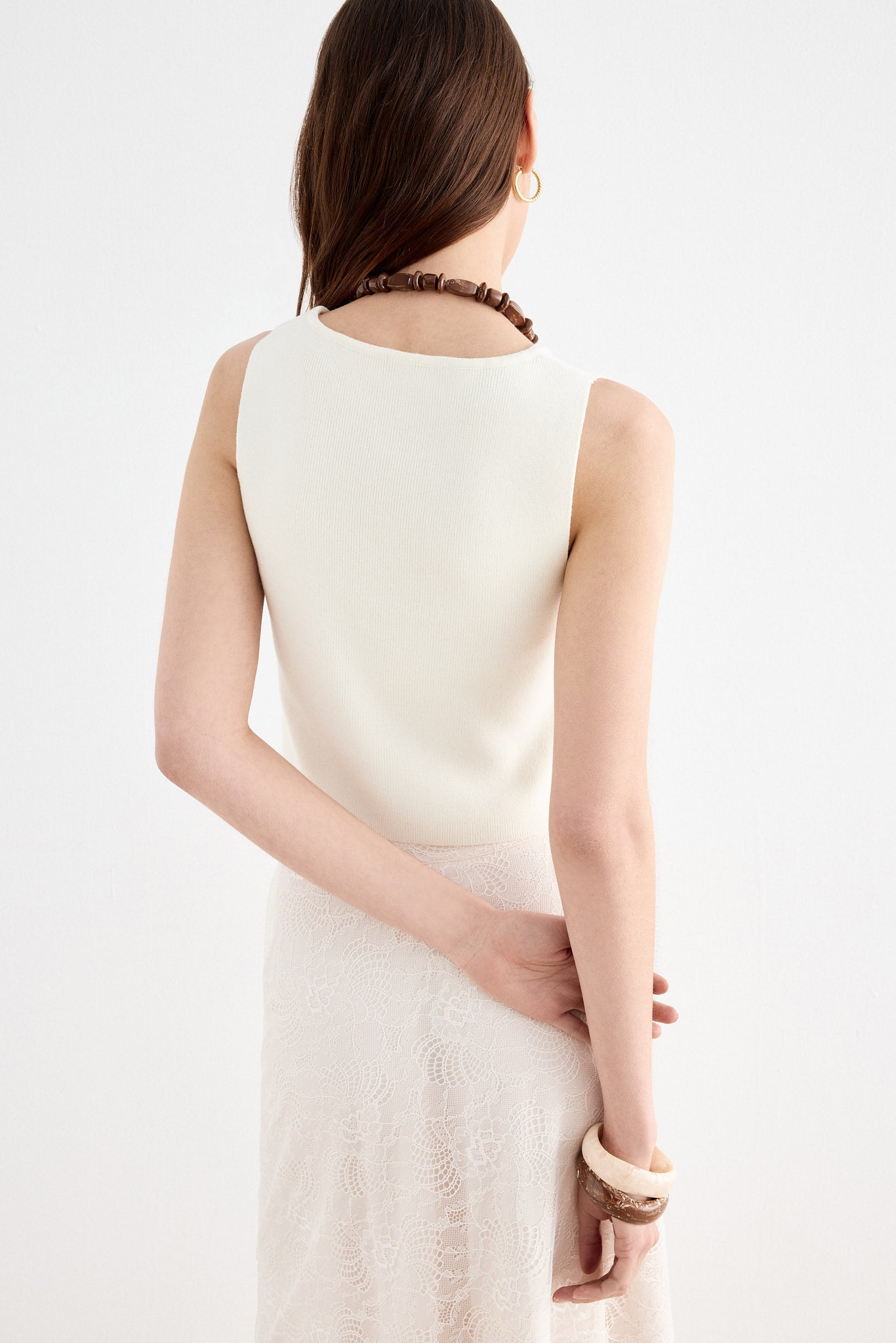 Falda FELIPA White - BIMANI