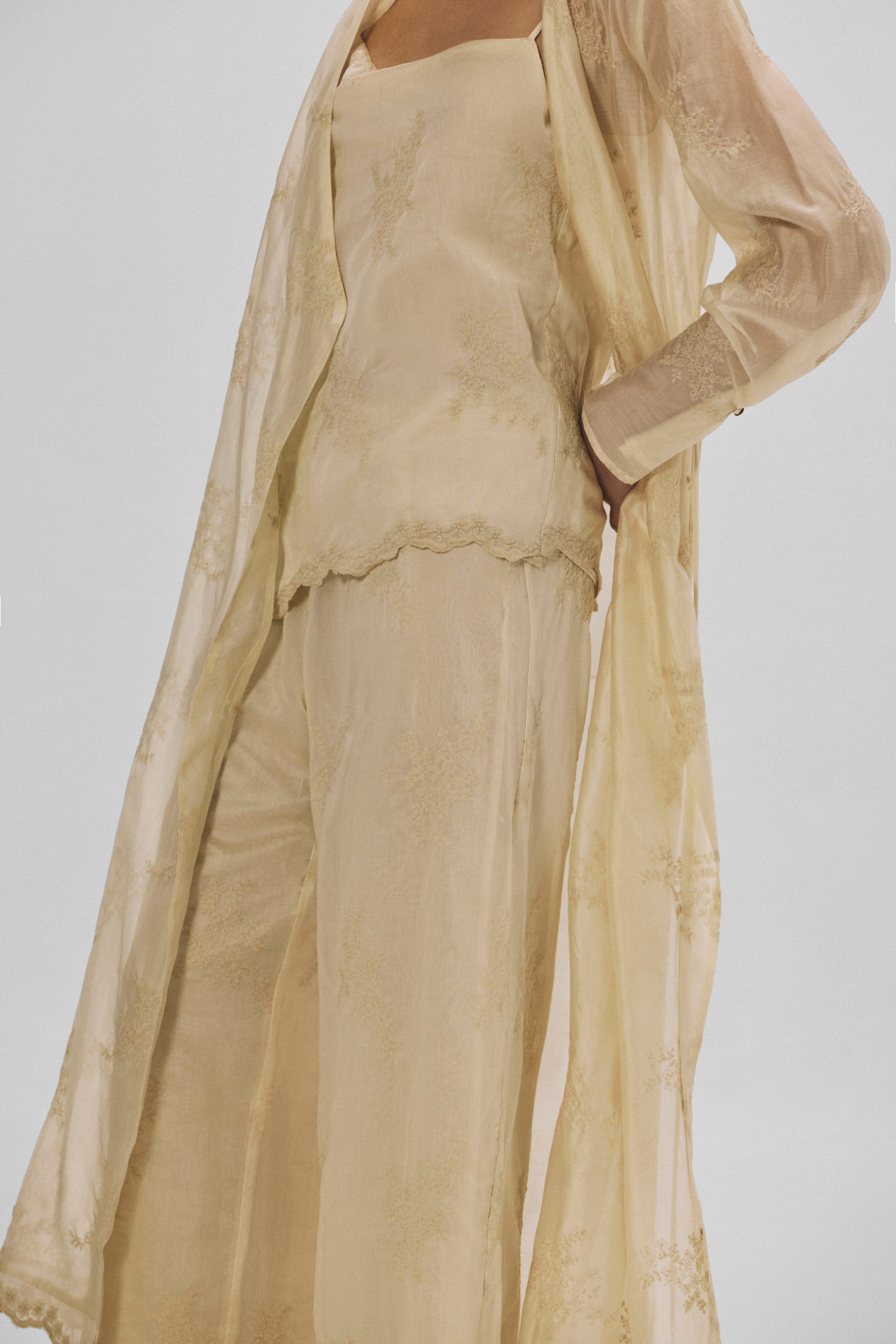 Kimono LEONIE Crema - BIMANI