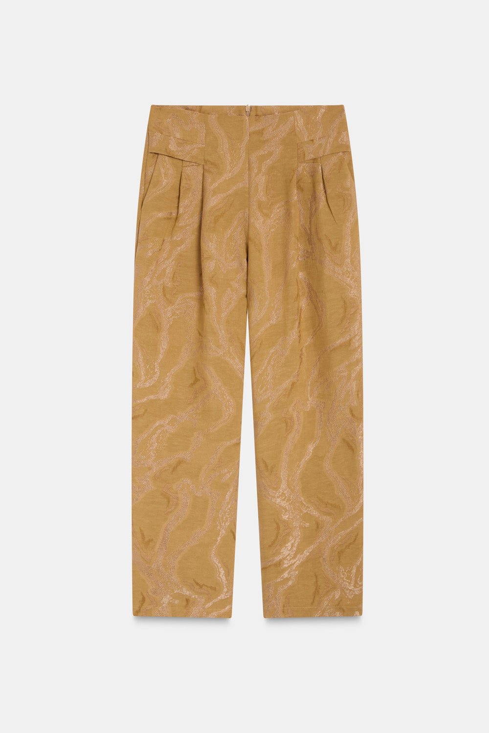 Pantalón ARLETTE Textura Dorada - BIMANI