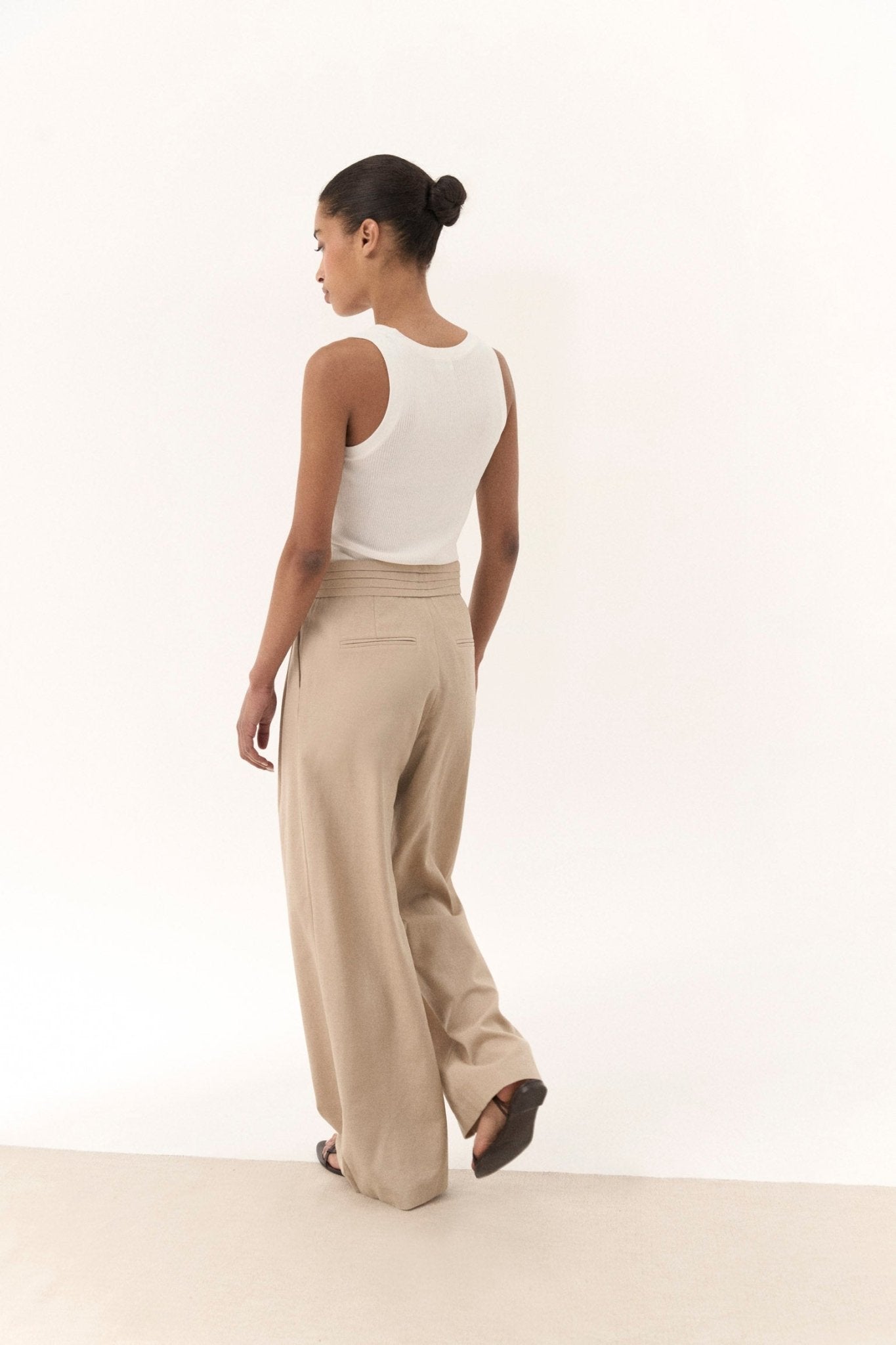 Pantalón EMY Beige - BIMANI