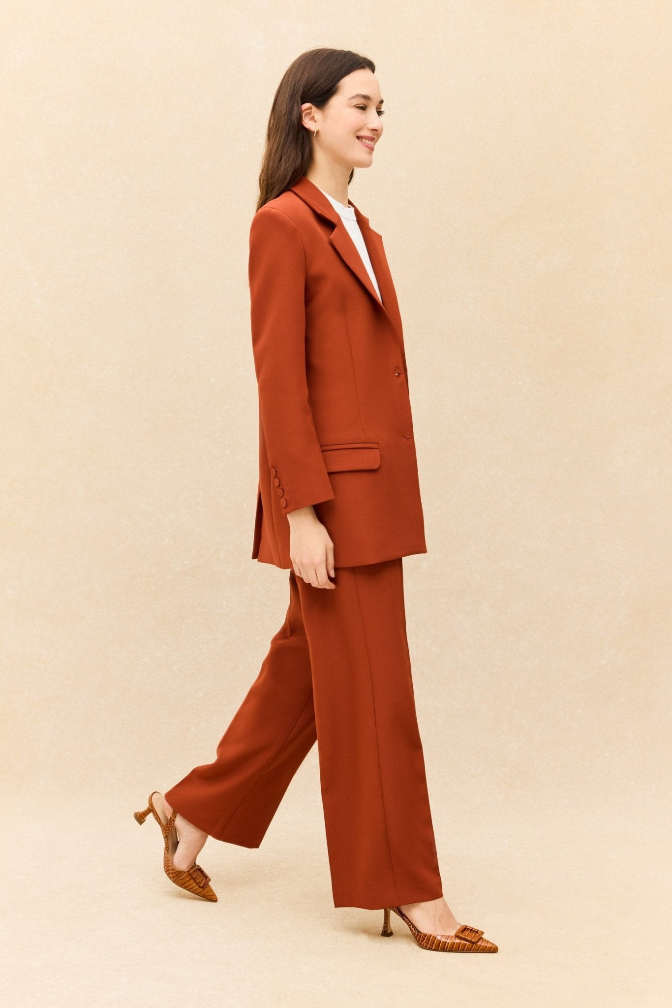 Pantalón MARGAUX Teja - BIMANI