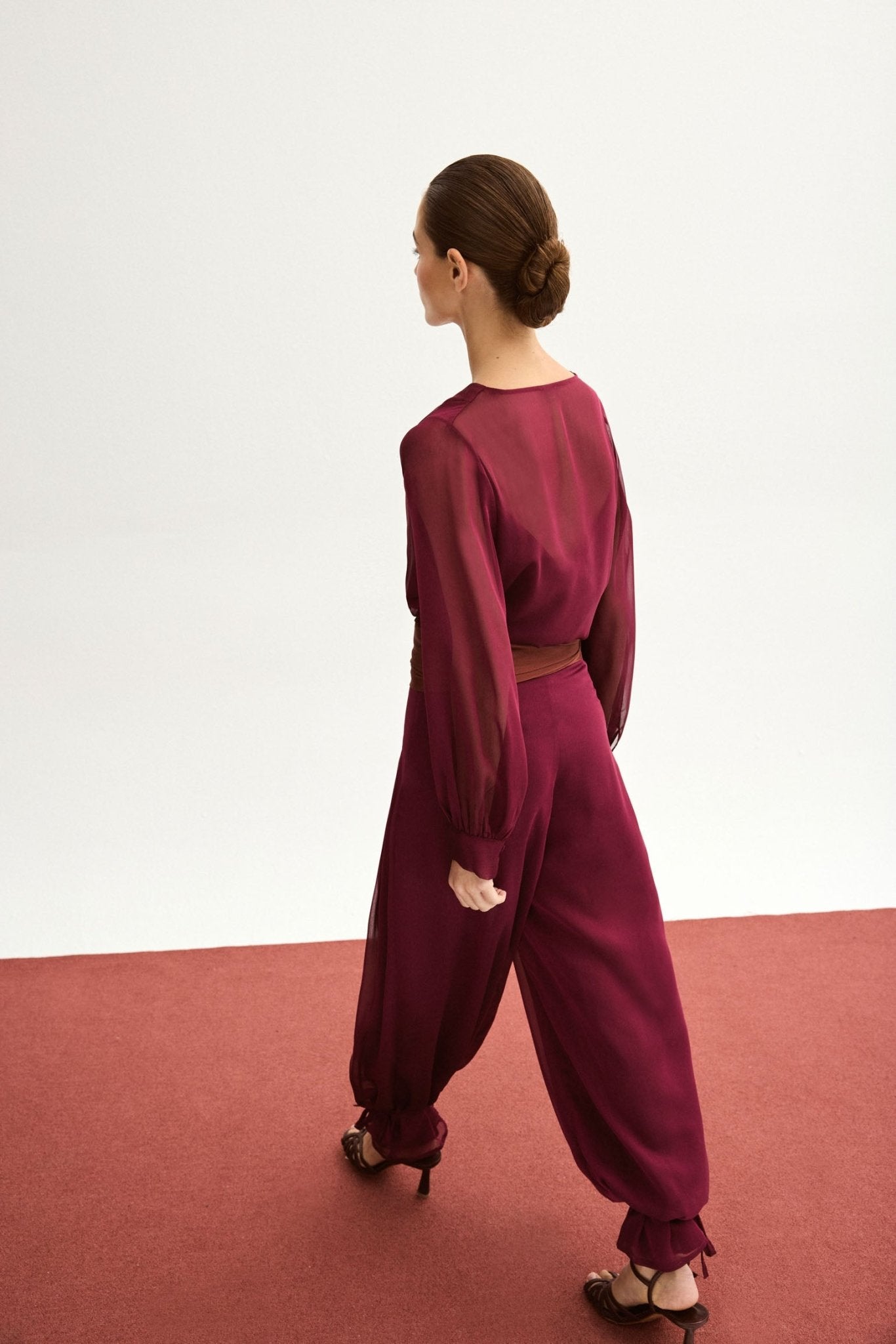 Pantalón SABINE Cereza Árida - BIMANI