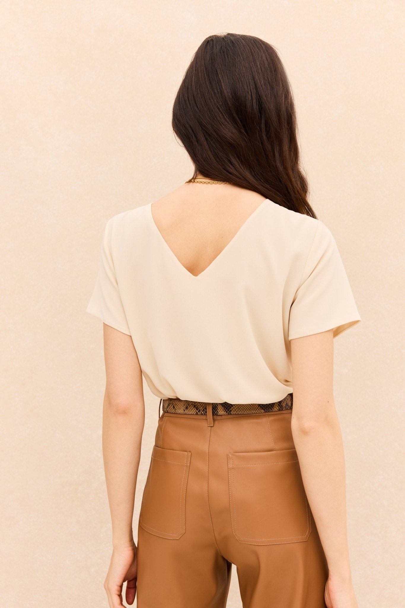 Pantalón SADIE Camel - BIMANI