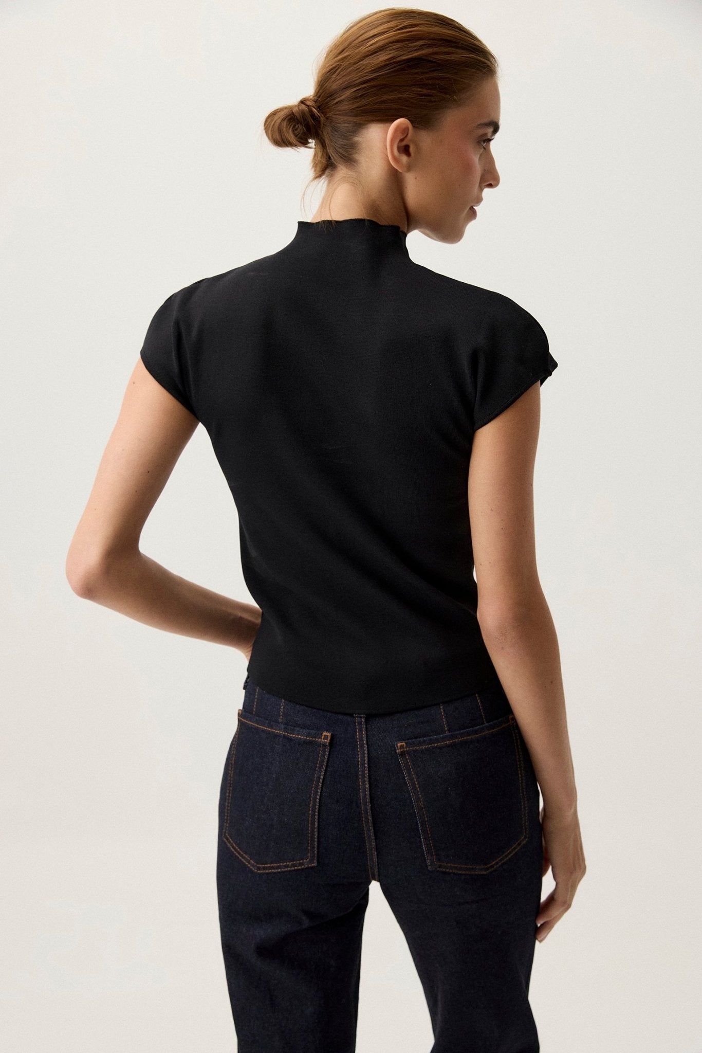 Camiseta ALINE Negro - BIMANI