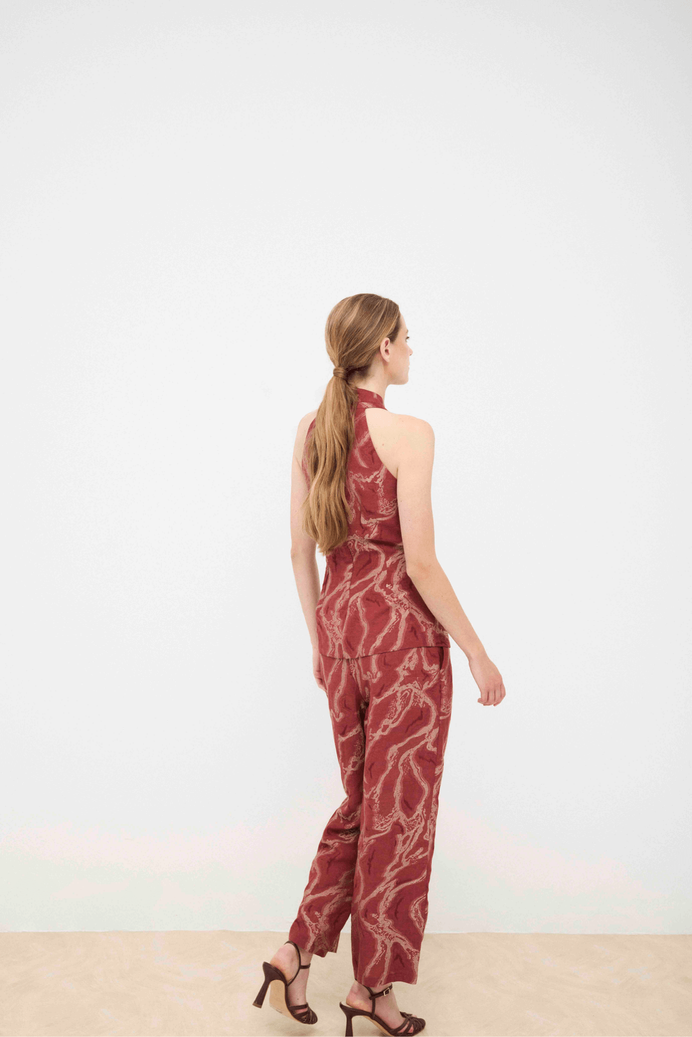 Top ARLETTE Textura Empolvado - BIMANI