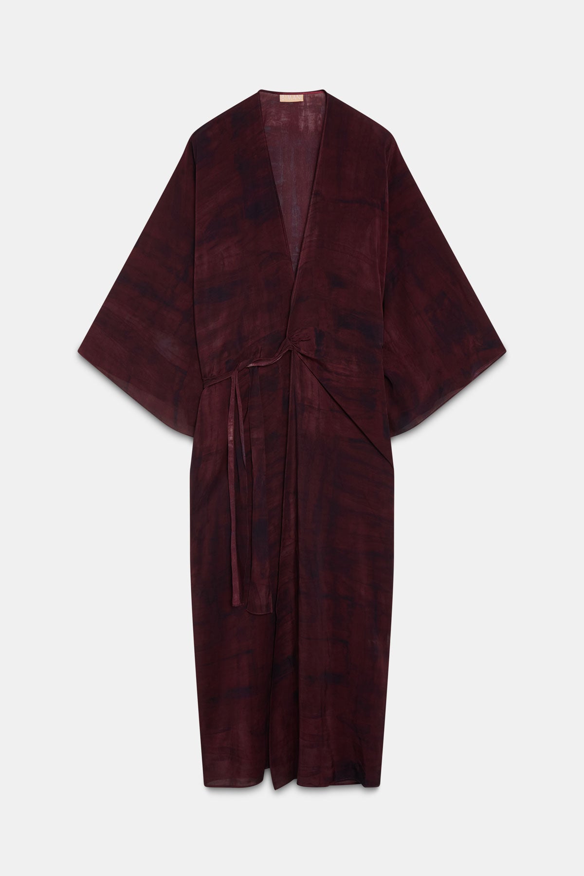Vestido ANINE Estampado Burdeos - BIMANI