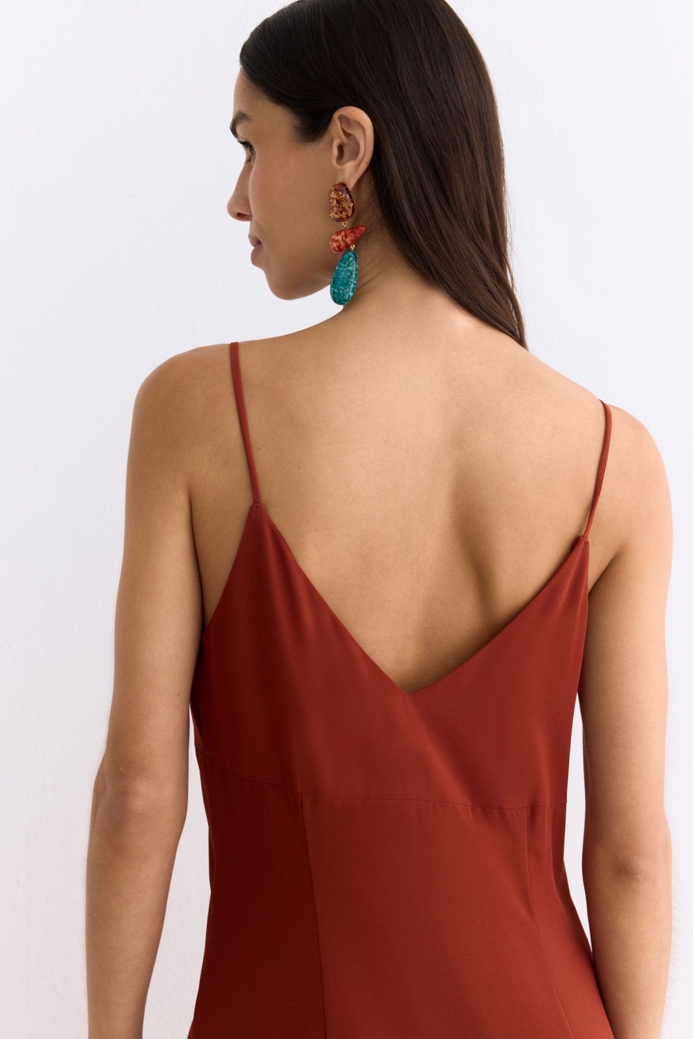 Vestido BERLÍN Teja Mencía - BIMANI