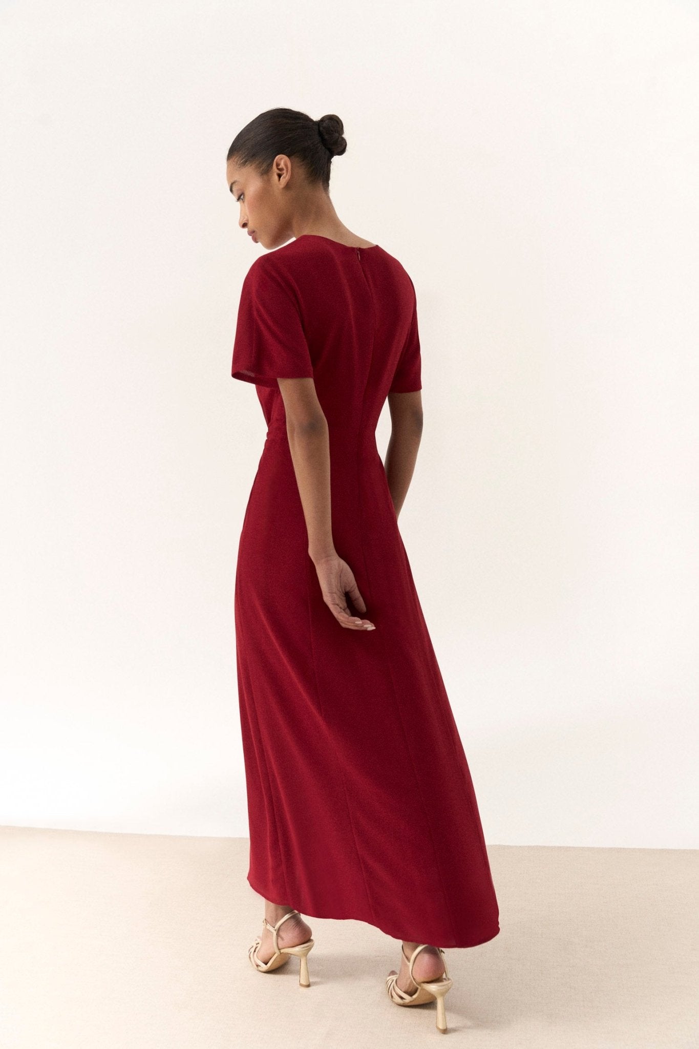 Vestido CHLOÉ Granate Magma - BIMANI