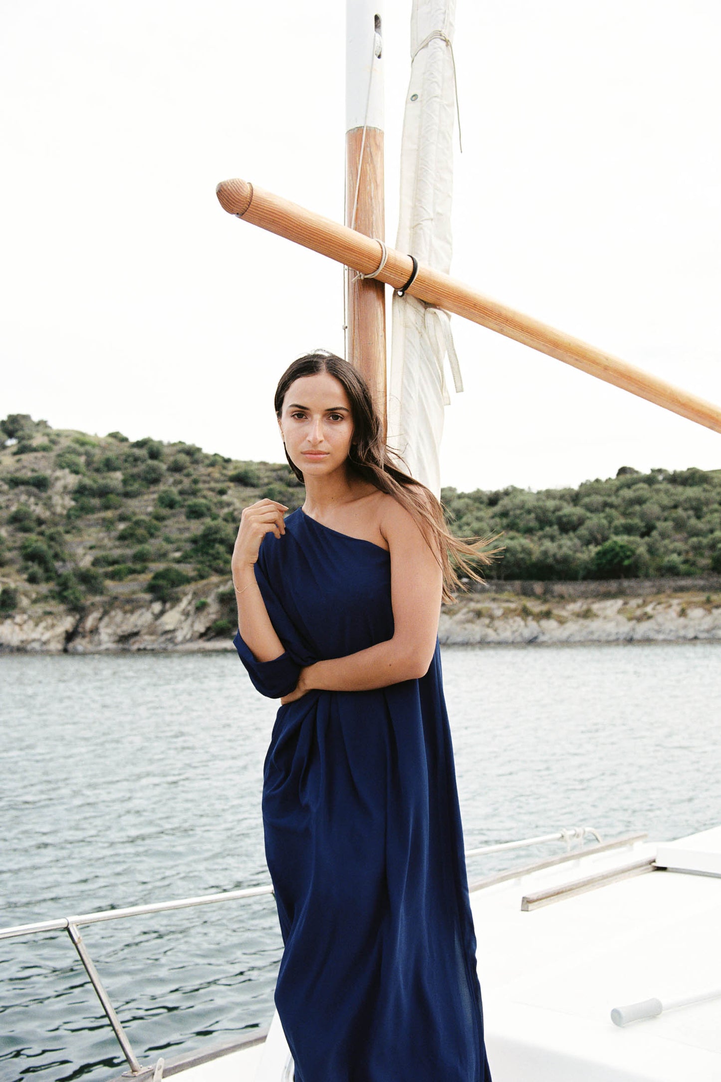 CLIFF Dress Blue