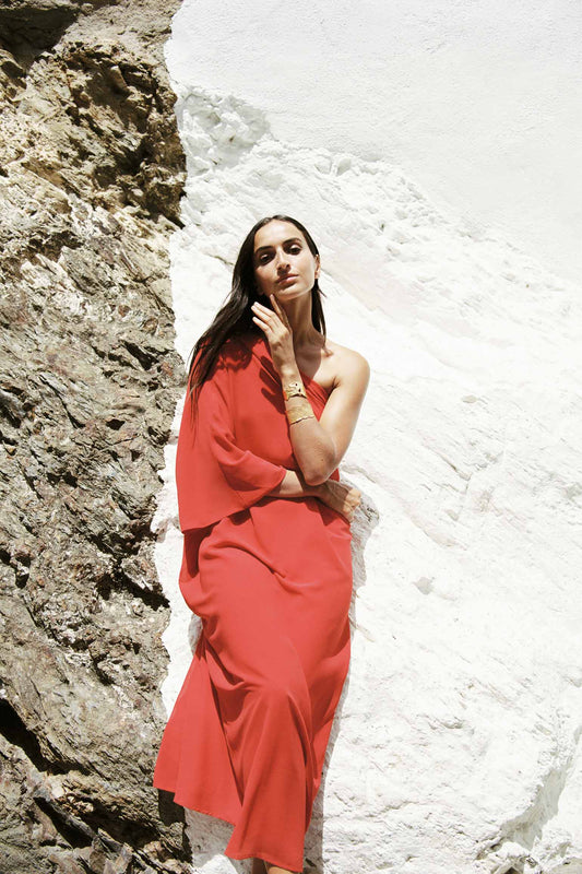 CLIFF Dress Red