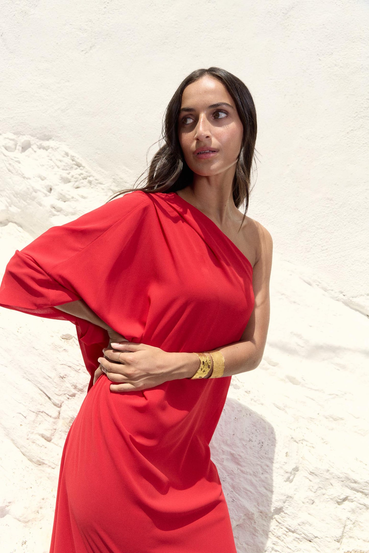 CLIFF Dress Red