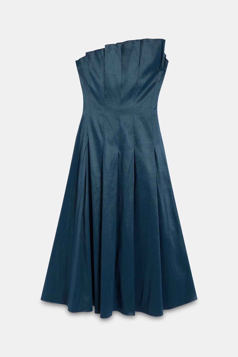 Vestido CORDELIA Azul Petróleo - BIMANI