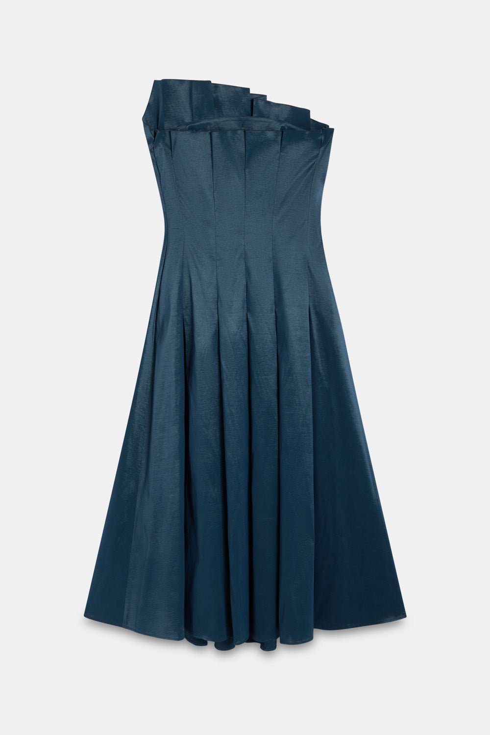 Vestido CORDELIA Azul Petróleo - BIMANI