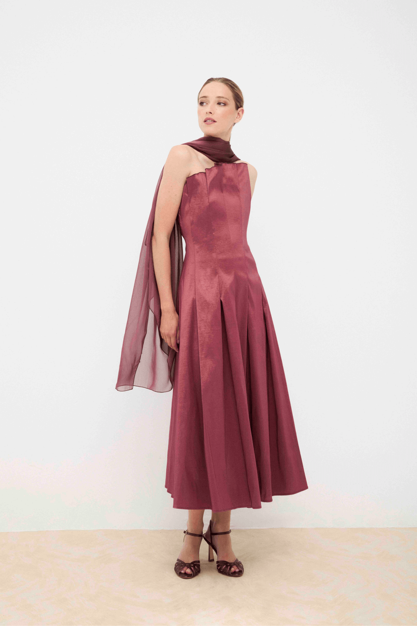 Vestido CORDELIA Empolvado - BIMANI