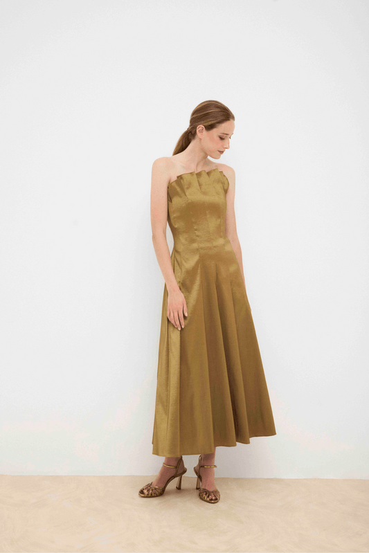 Vestido CORDELIA Olive - BIMANI