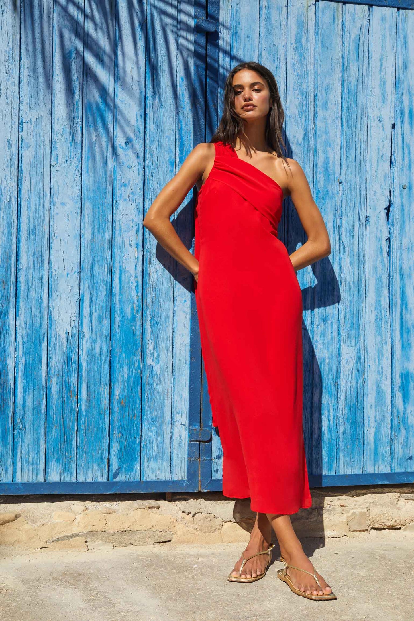 ETNA Dress Red Poppy