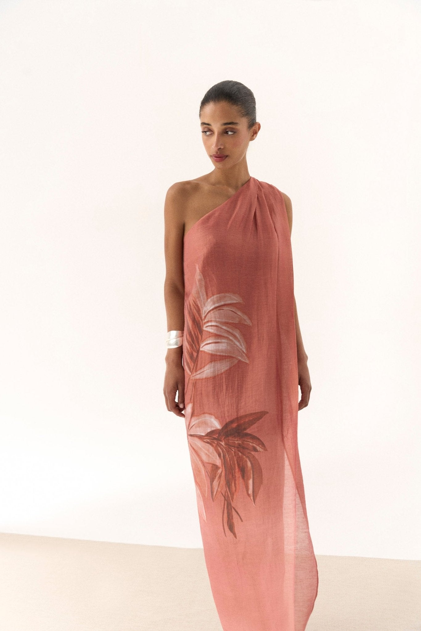 Vestido FLORENCIA Estampado Terracota - BIMANI