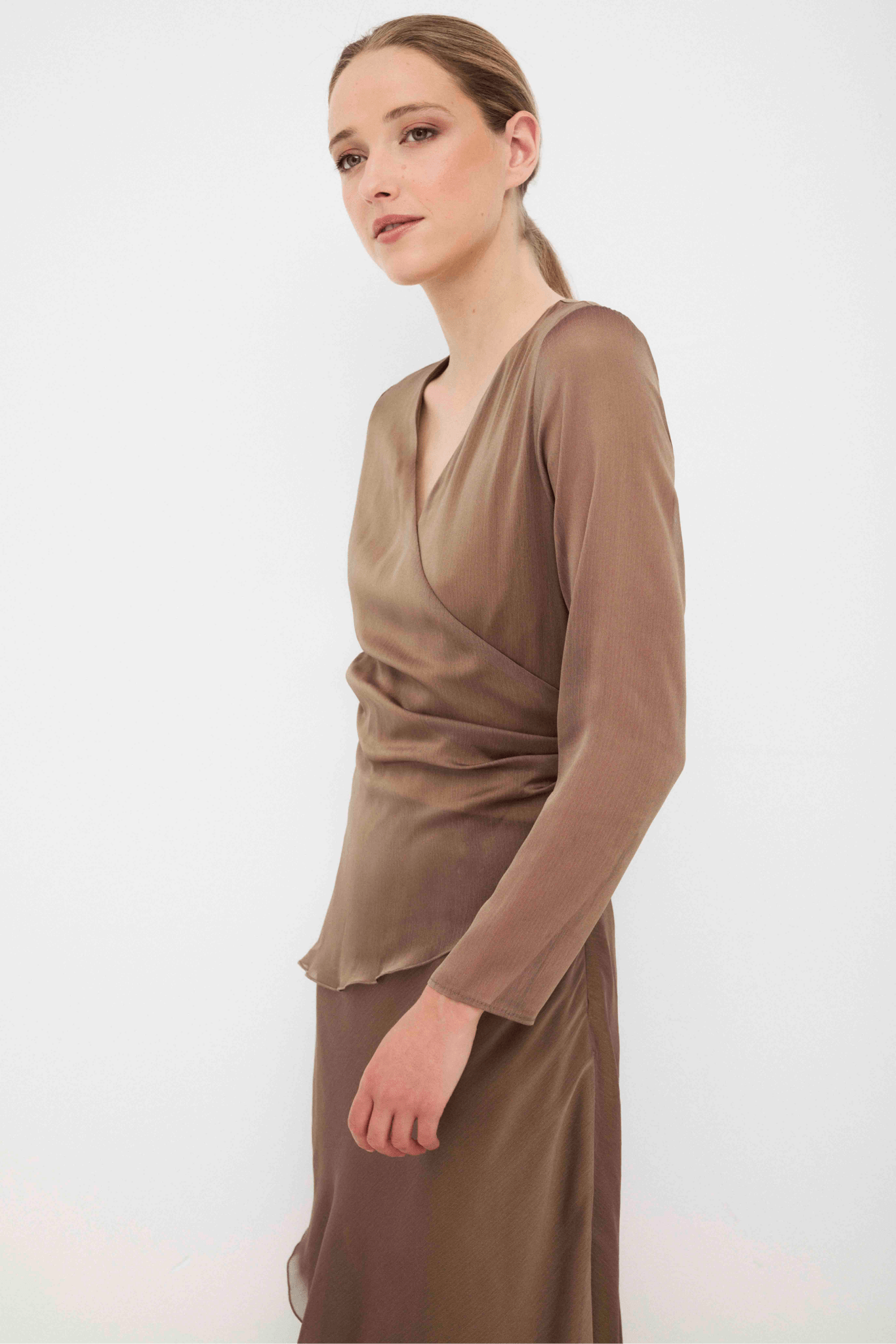 Vestido GIA Bronce - BIMANI