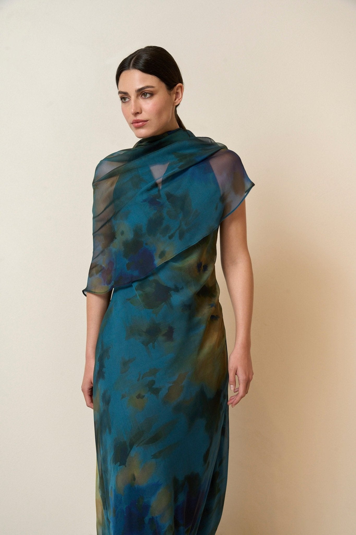 Vestido HELENA Estampado Basalto - BIMANI