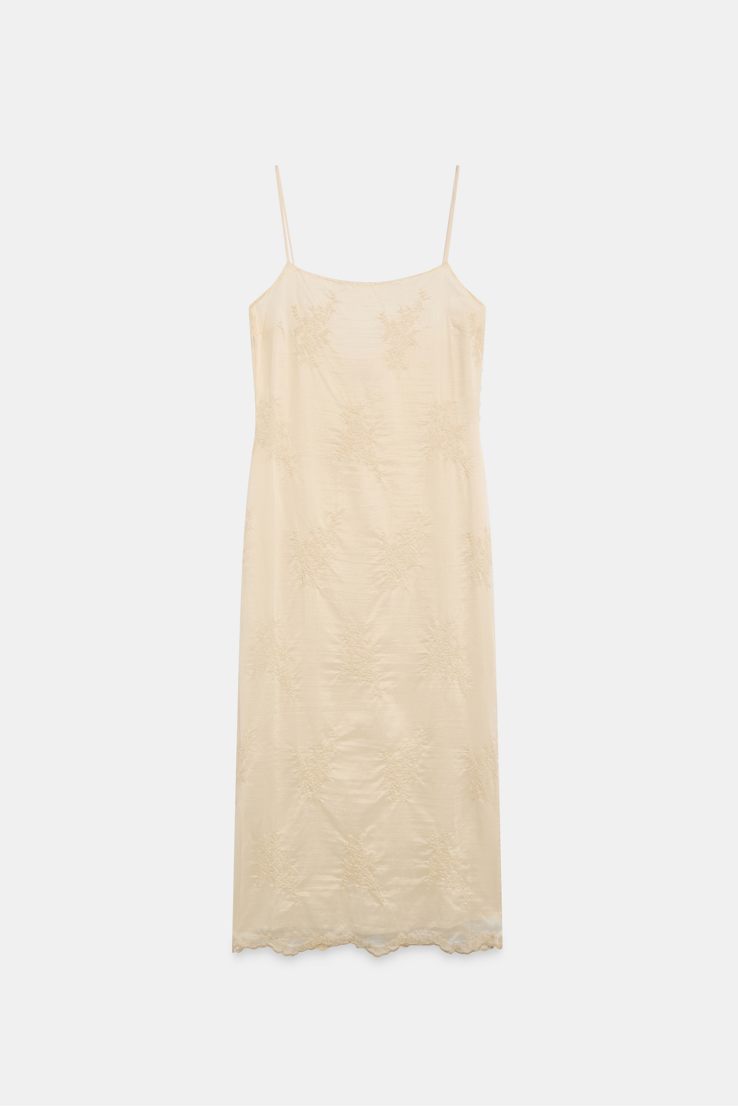 Vestido LEONIE Crema - BIMANI