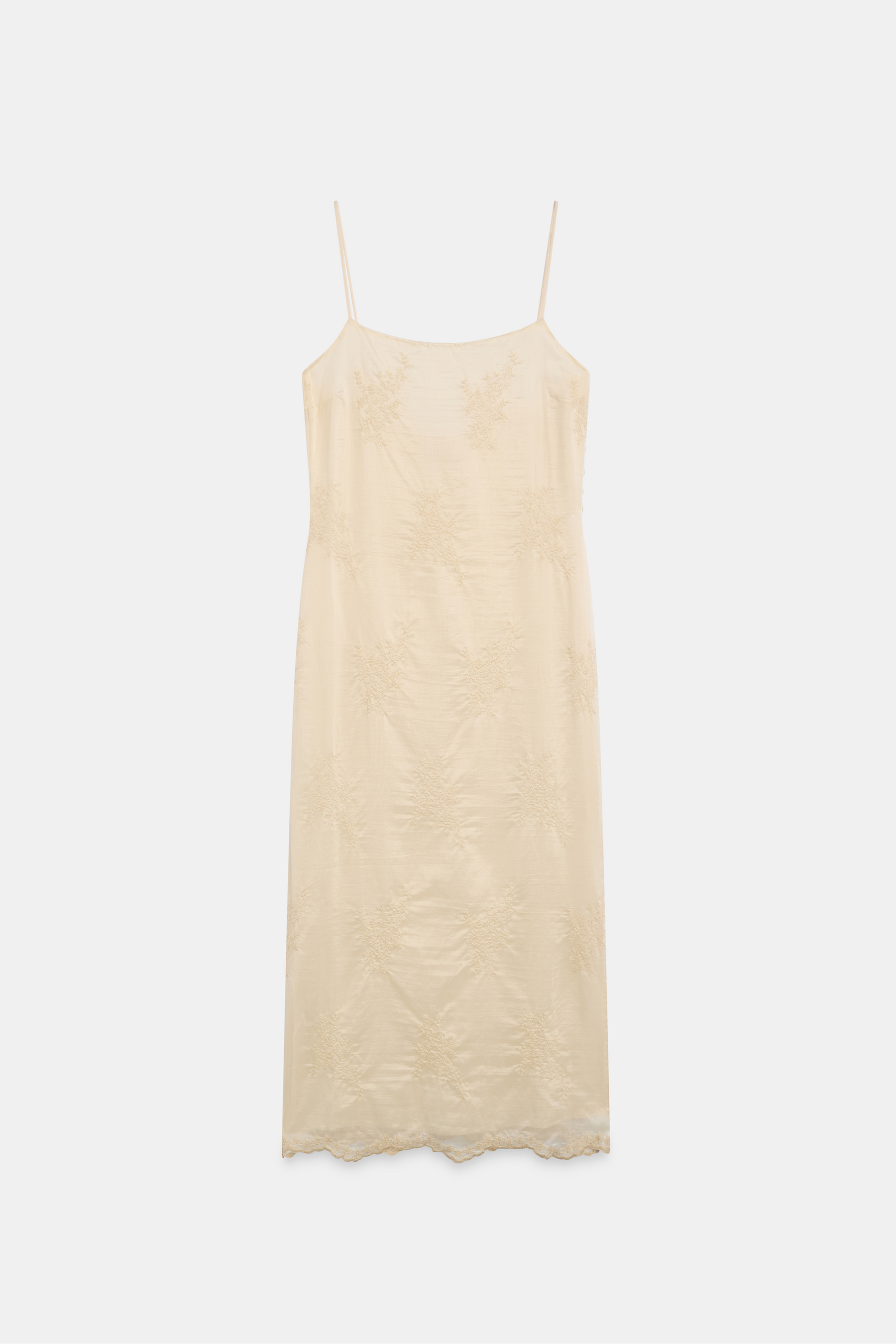 Vestido LEONIE Crema - BIMANI