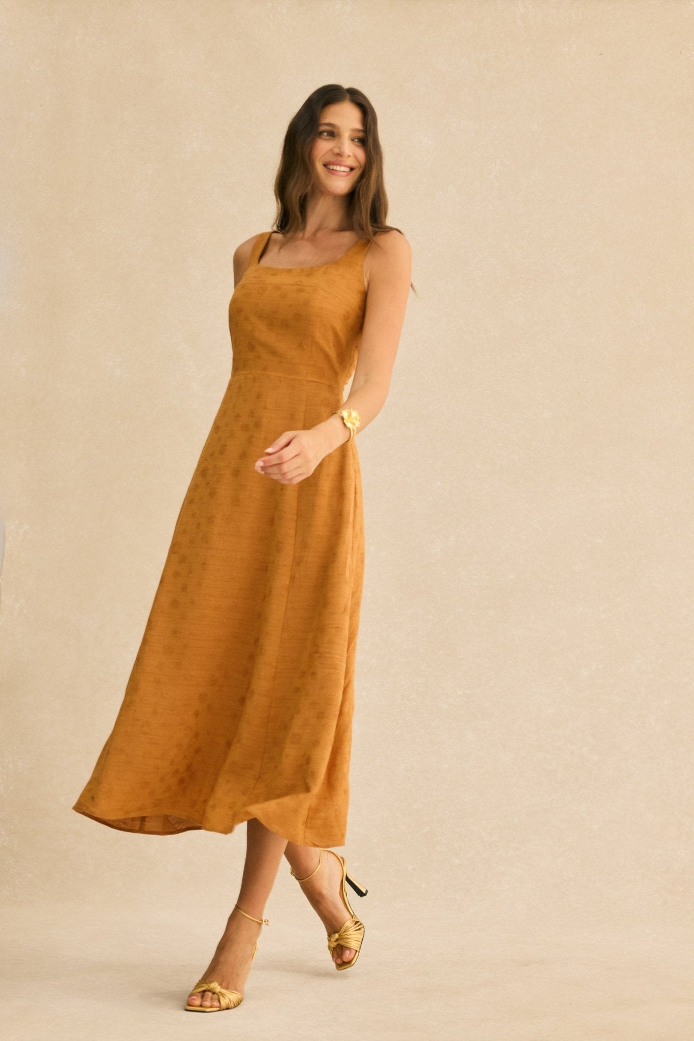 Vestido SABANETA Burnt - BIMANI