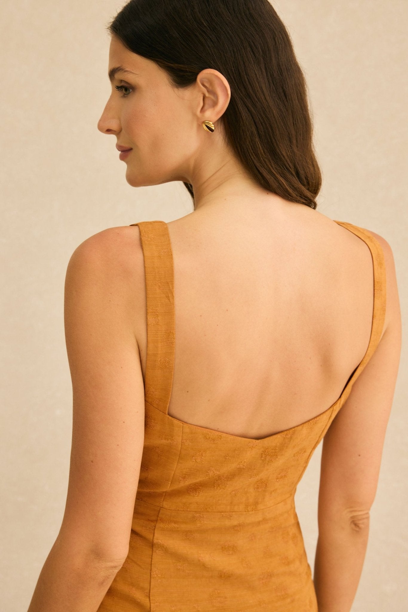 Vestido SABANETA Burnt - BIMANI