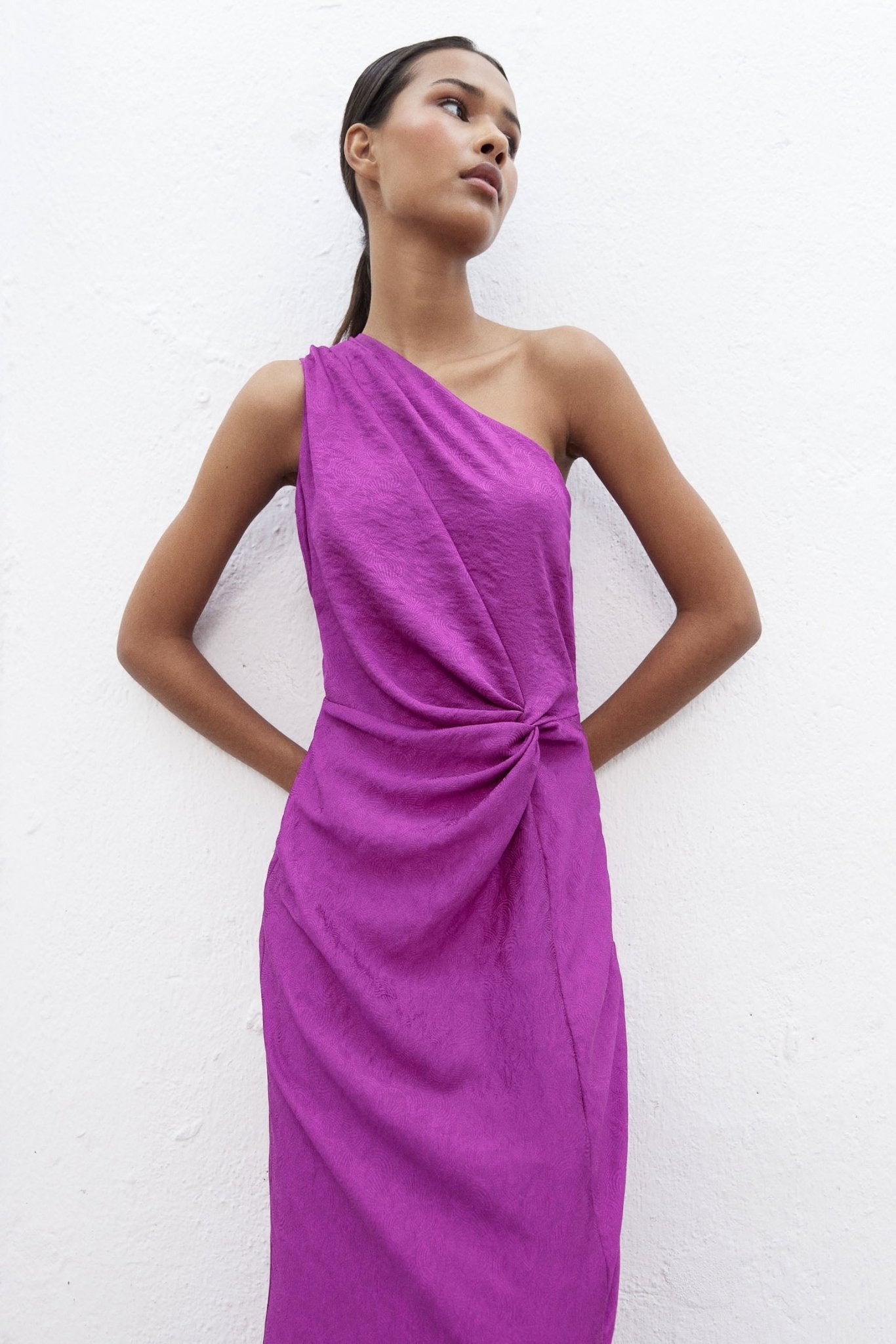 Vestido VIGNE Magenta - BIMANI