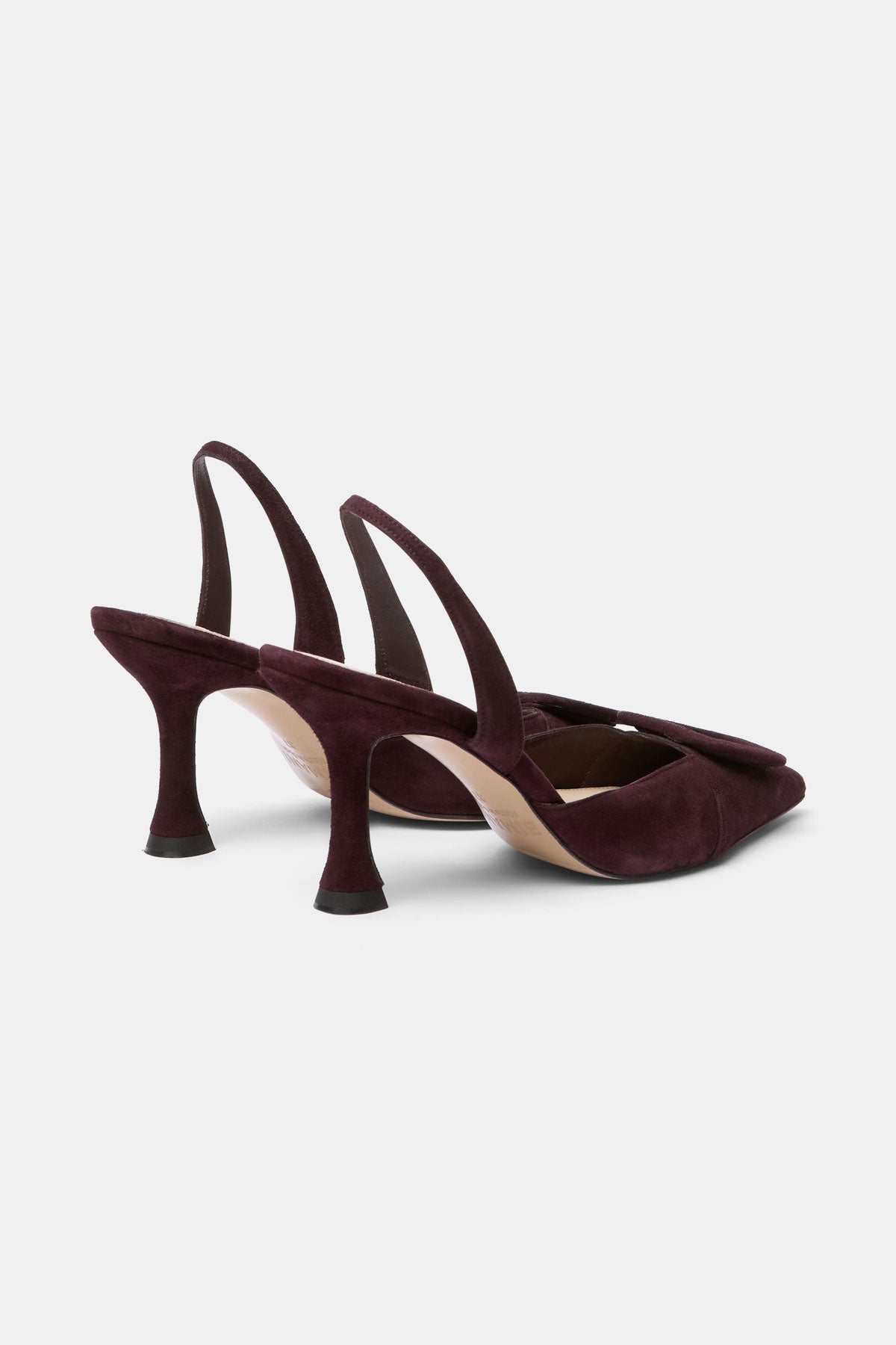 Stiletto NURIA Ante Burdeos - BIMANI